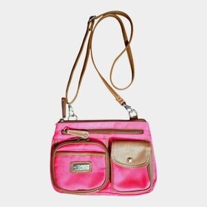 Kim Roger's Pink Crossbody Bag